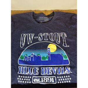 UW Stout Blue Devils T Shirt